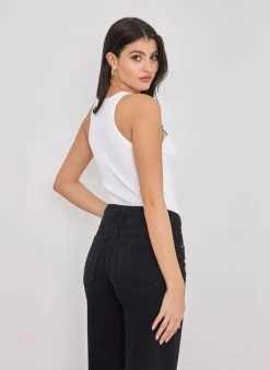 The Fashion Project Αμάνικο ριπ τοπάκι - Λευκό -Κατάστημα TheFashionProject amaniko rip topaki 103239 90nn