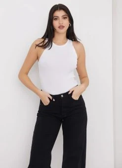 The Fashion Project Αμάνικο ριπ τοπάκι - Λευκό -Κατάστημα TheFashionProject amaniko rip topaki 103239 d741