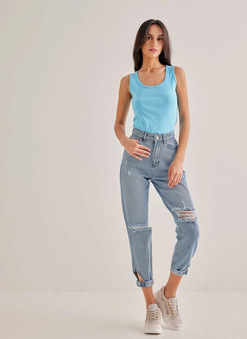 The Fashion Project Μπλούζα αθλητική - Γαλάζιο 7 The Fashion Project Μπλούζα αθλητική - Γαλάζιο - Image 5