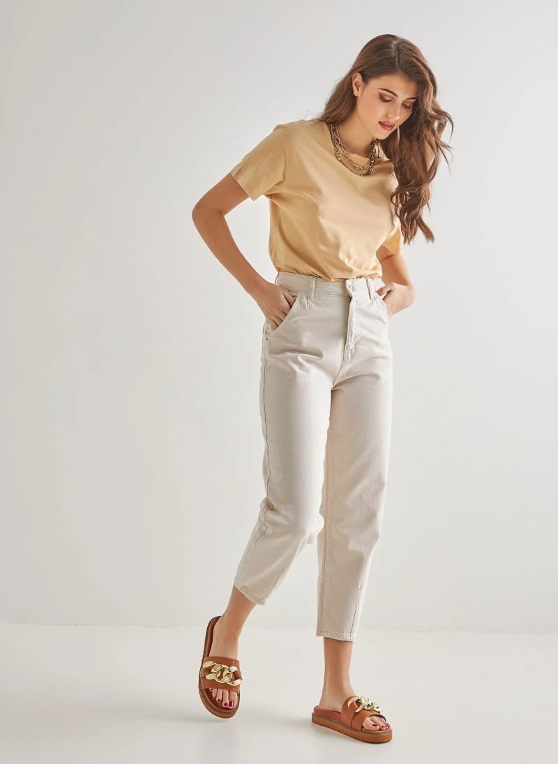 The Fashion Project T-shirt βαμβακερό - Μπεζ 6 The Fashion Project T-shirt βαμβακερό - Μπεζ - Image 4