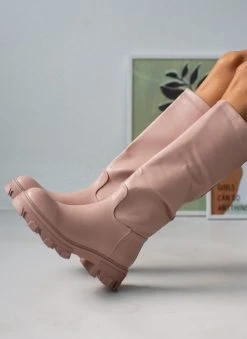 The Fashion Project Μπότες Chunky με φερμουάρ - Σάπιο μήλο -Κατάστημα TheFashionProject casual chunky mpotes 97217 0z2p