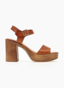 Πέδιλα με φιάπα δερμάτινα Tfp - Ταμπά -Κατάστημα TheFashionProject dermatina pedila tfp me xontro takouni 102871 ijfn