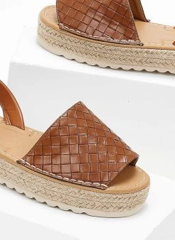 The Fashion Project Εσπαντρίγιες με πλεκτό Pattern - Ταμπά -Κατάστημα TheFashionProject espantrigies me plekto pattern 103992 mjbz