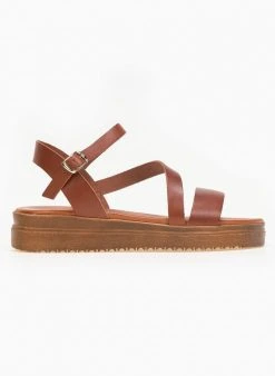 Flatforms δερμάτινα Tfp - Ταμπά -Κατάστημα TheFashionProject estil dermatina flatform pedila 91244 xh7l