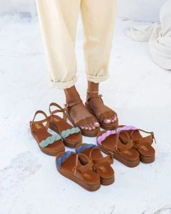 Flatform καστόρινα με μπαρέτα Estil - Λιλά -Κατάστημα TheFashionProject estil kastorina flatform pedila 90857 j58f