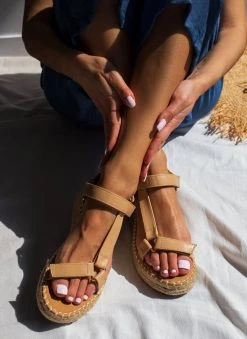 The Fashion Project Flatforms με λουράκι στο πλάι - Μπεζ 11 The Fashion Project Flatforms με λουράκι στο πλάι - Μπεζ -Κατάστημα TheFashionProject flatform pedila me louraki sto plai 93150 jdaj