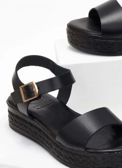 Flatform με μπαρέτα Tfp - Μαύρο -Κατάστημα TheFashionProject flatform pedila tfp 102011 b6kw