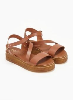 Flatforms δερμάτινα Estil - Ταμπά -Κατάστημα TheFashionProject flatforms dermatina estil 110498 r4u1