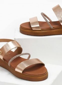 Flatforms δερμάτινα με Strass Estil - Χαλκός 8 Flatforms δερμάτινα με Strass Estil - Χαλκός -Κατάστημα TheFashionProject flatforms dermatina me strass estil 110789 rklk