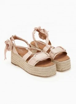 The Fashion Project Flatforms Lace Up με σχοίνινη σόλα - Μπεζ 15 The Fashion Project Flatforms Lace Up με σχοίνινη σόλα - Μπεζ -Κατάστημα TheFashionProject flatforms lace up me sxoinini sola 101463 04dr