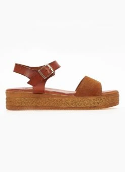 Flatforms με καστόρινη φάσα Tfp - Ταμπά -Κατάστημα TheFashionProject flatforms tfp me kastorini fasa 102007 sngt