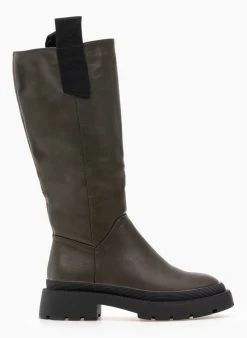 The Fashion Project Μπότες Chunky με θηλάκια - Χακί