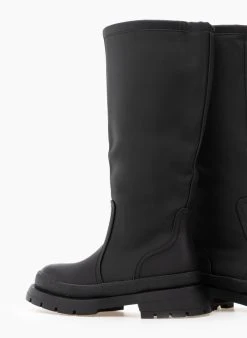 The Fashion Project Μπότες Chunky σε ματ χρώματα - Μαύρο -Κατάστημα TheFashionProject mat isies mpotes me idiaiteri sola 97579 a2zd