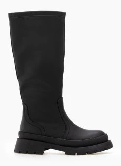 The Fashion Project Μπότες Chunky σε ματ χρώματα - Μαύρο