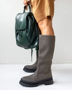 The Fashion Project Μπότες Chunky σε ματ χρώματα - Λαδί 12 The Fashion Project Μπότες Chunky σε ματ χρώματα - Λαδί -Κατάστημα TheFashionProject mat isies mpotes me idiaiteri sola 97581 frow