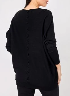 The Fashion Project Μπλούζα ριπ με χιαστί σχέδιο στην πλάτη - Μαύρο -Κατάστημα TheFashionProject mplouza rip me xiasti sxedio stin plati 107617 5iok