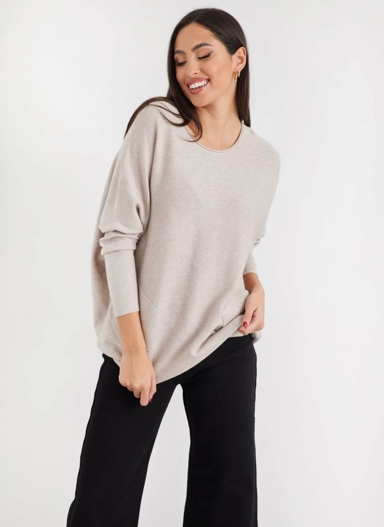 The Fashion Project Μπλούζα ριπ με χιαστί σχέδιο στην πλάτη - Μπεζ 7 The Fashion Project Μπλούζα ριπ με χιαστί σχέδιο στην πλάτη - Μπεζ - Image 5