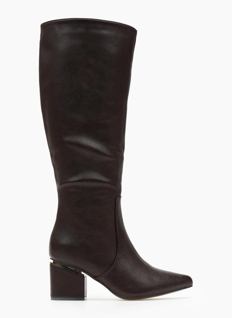 The Fashion Project Μπότες All Day με μεταλλική λεπτομέρεια - Καφέ 4 The Fashion Project Μπότες All Day με μεταλλική λεπτομέρεια - Καφέ - Image 2