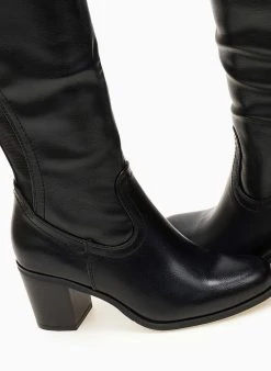 The Fashion Project Μπότες Casual με οβάλ τελείωμα - Μαύρο -Κατάστημα TheFashionProject mpotes casual me oval teleiwma 107169 jdjh