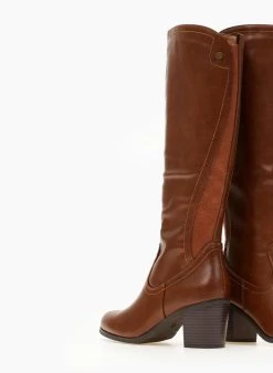 The Fashion Project Μπότες Casual με οβάλ τελείωμα - Ταμπά -Κατάστημα TheFashionProject mpotes casual me oval teleiwma 107170 k4nl