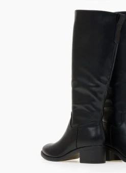 The Fashion Project Μπότες Casual με τετράγωνο τακούνι - Μαύρο -Κατάστημα TheFashionProject mpotes casual me tetragwno takouni 106265 jtir