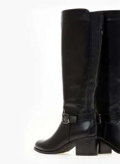 The Fashion Project Μπότες Casual με ζωνάκι - Μαύρο -Κατάστημα TheFashionProject mpotes casual me zwnaki 105744 vghd