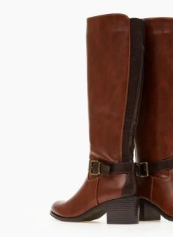 The Fashion Project Μπότες Casual με ζωνάκι - Ταμπά -Κατάστημα TheFashionProject mpotes casual me zwnaki 105745 xtvf