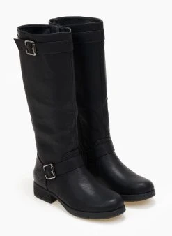 The Fashion Project Μπότες Casual με ζωνάκι - Μαύρο -Κατάστημα TheFashionProject mpotes casual me zwnaki 108210 22sm