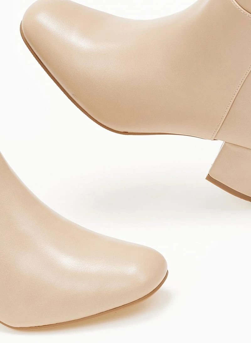 The Fashion Project Μπότες Casual με ζωνάκι - Μπεζ 5 The Fashion Project Μπότες Casual με ζωνάκι - Μπεζ - Image 3