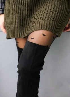 The Fashion Project Μπότες Chunky πάνω από το γόνατο - Μαύρο -Κατάστημα TheFashionProject mpotes chunky panw apo to gonato 109189 ljny