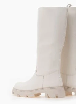 The Fashion Project Μπότες Chunky χωρίς φερμουάρ - Λευκό -Κατάστημα TheFashionProject mpotes chynky xwris fermouar 98343 pvjt