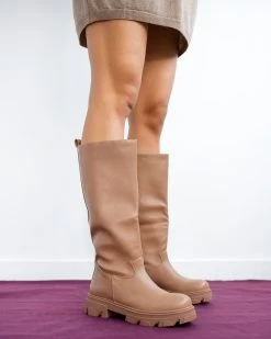 The Fashion Project Μπότες Chunky χωρίς φερμουάρ - Πούρο -Κατάστημα TheFashionProject mpotes chynky xwris fermouar 98346 x0on