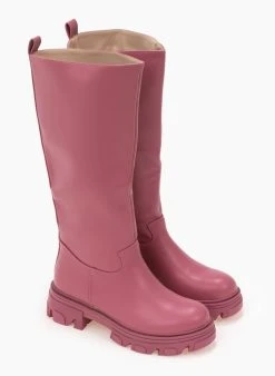 The Fashion Project Μπότες Chunky χωρίς φερμουάρ - Ροζ -Κατάστημα TheFashionProject mpotes chynky xwris fermouar 98347 7nsn