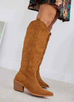 The Fashion Project Μπότες Cowboy μυτερές - Ταμπά -Κατάστημα TheFashionProject mpotes cowboy muteres 109376 useg