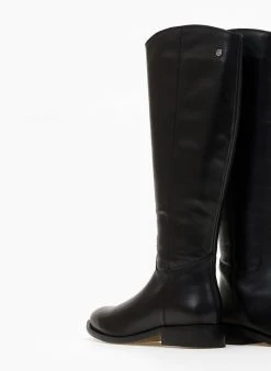 Μπότες ιππασίας δερμάτινες CARMELA 160062 - Μαύρο -Κατάστημα TheFashionProject mpotes dermatines ippasias carmela 160062 107119 vzx5