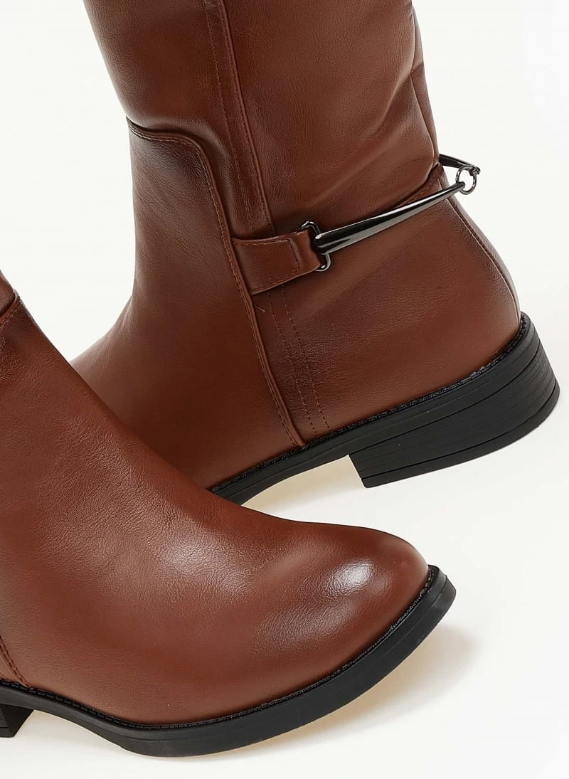 The Fashion Project Μπότες ιππασίας με μεταλλικό διακοσμητικό - Ταμπά 5 The Fashion Project Μπότες ιππασίας με μεταλλικό διακοσμητικό - Ταμπά - Image 3