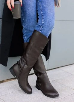 The Fashion Project Μπότες ιππασίας με μεταλλικό διακοσμητικό - Καφέ 12 The Fashion Project Μπότες ιππασίας με μεταλλικό διακοσμητικό - Καφέ -Κατάστημα TheFashionProject mpotes ippasias me metalliko diakosmitiko 106254 w97j