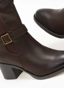 The Fashion Project Μπότες ιππασίας με ζωνάκι - Καφέ -Κατάστημα TheFashionProject mpotes ippasias me zwnaki 108723 8xtc