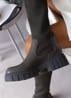 The Fashion Project Μπότες κάλτσα με ζωνάκι - Λαδί 12 The Fashion Project Μπότες κάλτσα με ζωνάκι - Λαδί -Κατάστημα TheFashionProject mpotes kaltsa me zwnaki 106655 3asf