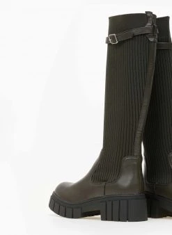 The Fashion Project Μπότες κάλτσα με ζωνάκι - Λαδί 14 The Fashion Project Μπότες κάλτσα με ζωνάκι - Λαδί -Κατάστημα TheFashionProject mpotes kaltsa me zwnaki 106655 bn9p