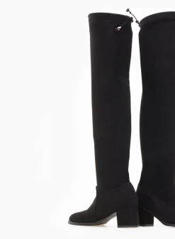 The Fashion Project Μπότες κάλτσα σε στρογγυλή γραμμή - Μαύρο -Κατάστημα TheFashionProject mpotes kaltsa se strogguli grammi 109501 by0p