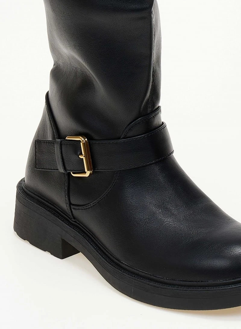 The Fashion Project Μπότες με ζωνάκια - Μαύρο 8 The Fashion Project Μπότες με ζωνάκια - Μαύρο - Image 6