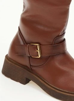 The Fashion Project Μπότες με ζωνάκια - Ταμπά -Κατάστημα TheFashionProject mpotes me zwnakia 106257 k88n