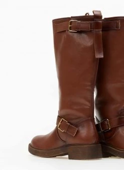 The Fashion Project Μπότες με ζωνάκια - Ταμπά -Κατάστημα TheFashionProject mpotes me zwnakia 106257 rl2g