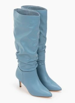 The Fashion Project Μπότες μυτερές με σούρες - Ραφ -Κατάστημα TheFashionProject mpotes muteres me soures 96188 5wkd