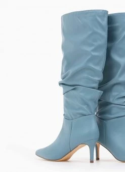 The Fashion Project Μπότες μυτερές με σούρες - Ραφ -Κατάστημα TheFashionProject mpotes muteres me soures 96188 9by3