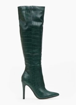 The Fashion Project Μπότες με Pattern - Πράσινο -Κατάστημα TheFashionProject mpotes panw apo to gonato me pattern 109059 vgpz