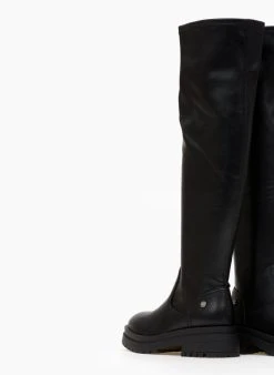 Μπότες πάνω από το γόνατο Refresh 170323 - Μαύρο -Κατάστημα TheFashionProject mpotes panw apo to gonato refresh 170323 107128 88y9