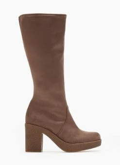 Κατάστημα TheFashionProject -Κατάστημα TheFashionProject mpotes suede me krep sola kai takouni 109042 hjhi