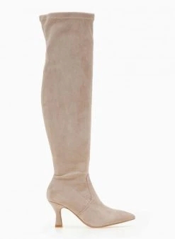 Κατάστημα TheFashionProject -Κατάστημα TheFashionProject mpotes suede panw apo to gonato me xamilo takouni 106369 o6uv